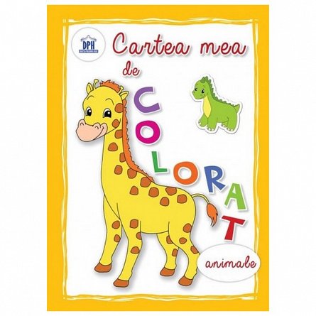 Cartea mea de colorat: Animale