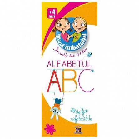 Micul imbatabil. Invat sa scriu alfabetul 4 plus