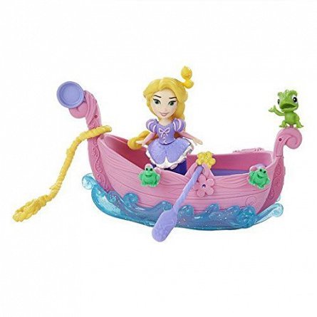 Papusa Disney,Princess mini,barca plutitoare,div.mod.