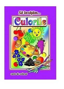 Sa invatam… culorile carte de colorat