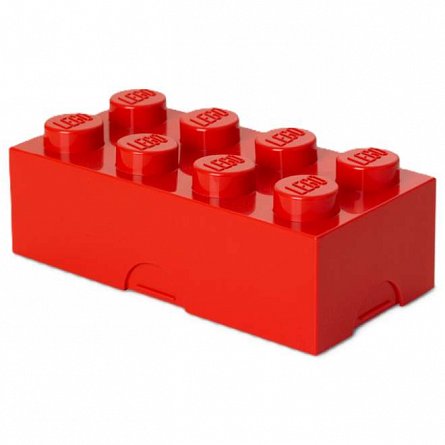 Cutie pentru sandwich LEGO 2x4, rosu