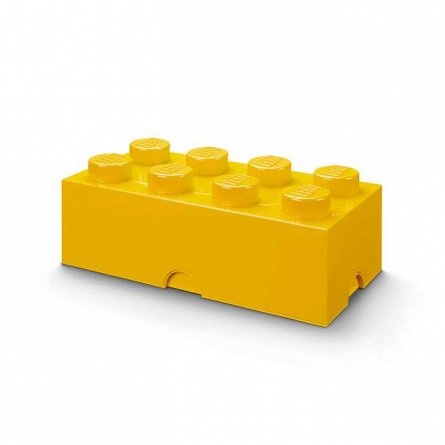 Cutie depozitare LEGO, 2x4, galben