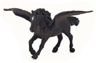 Figurina Pegasus negru, Mojo