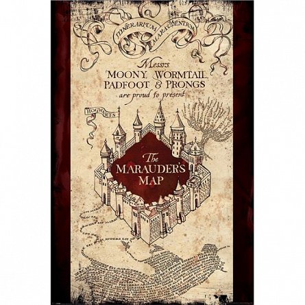 Poster Harry Potter (The Marauders Map),61X91.5cm