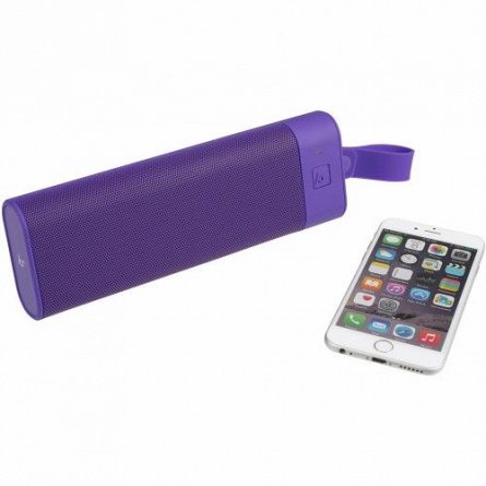 Boxa portabila KitSound Boombar Plus, bluetooth, Purple