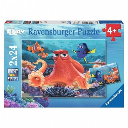 Puzzle Finding Dory,2x24pcs