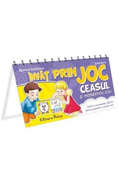 Ceasul si momentele zilei. Invat prin joc