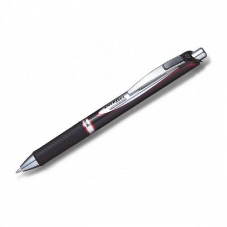 Roller Pentel EnerGel, permanent, 0.7mm, rosu