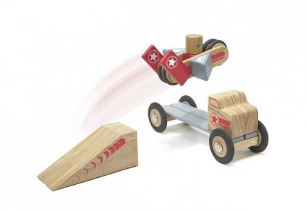 Jumper, set din lemn magnetic tegu
