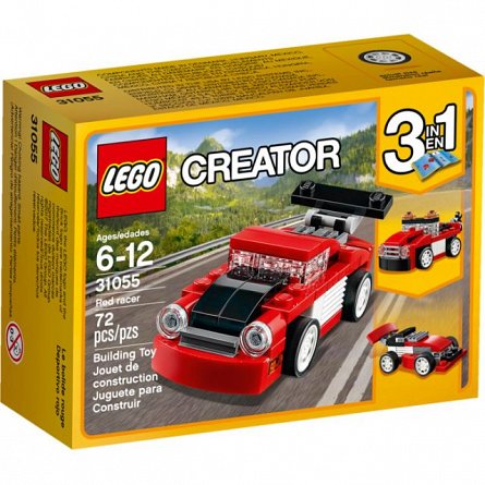 Lego-Creator,Masina curse,rosie