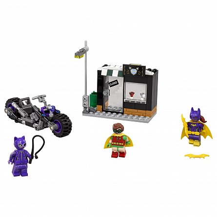 Lego-Batman Movie,Catwoman si urmarirea in Catcycle