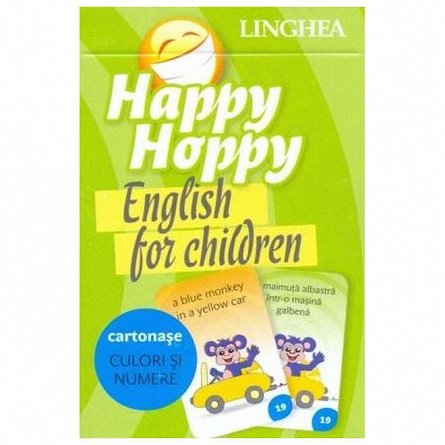 Happy Hoppy. English for Children. Cartonase: Culori si numere