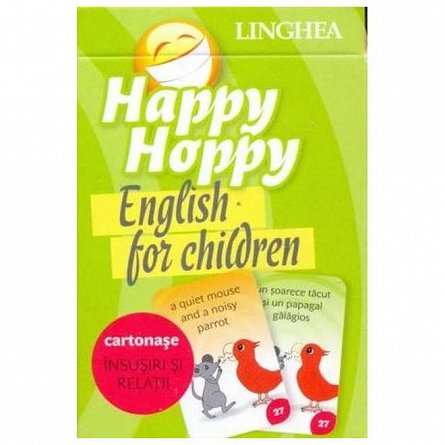 Happy Hoppy. English for Children. Cartonase: Insusiri si relatii
