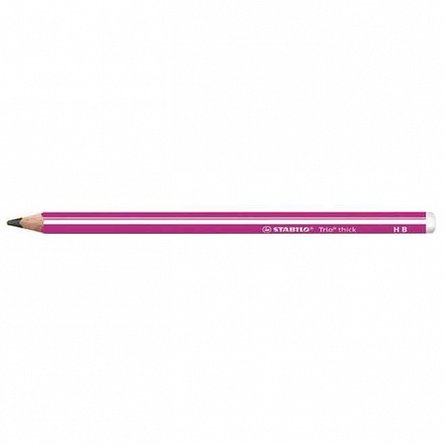 Creion grafit Stabilo Trio 369,HB,roz