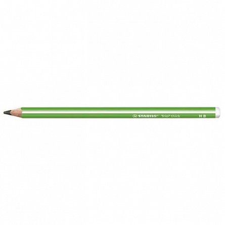 Creion grafit Stabilo Trio 399,HB,vernil