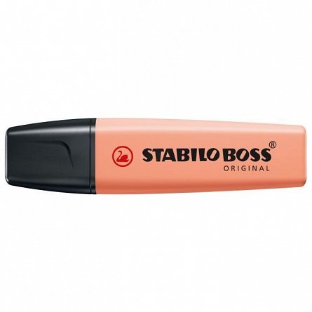 Textmarker Stabilo Boss,pastel,portocaliu
