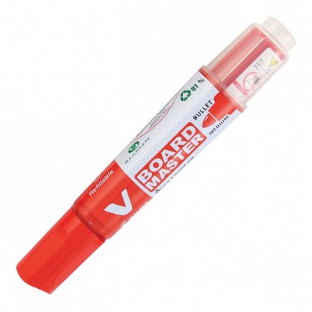 Marker tabla Pilot, vf.rotund, M, rosu