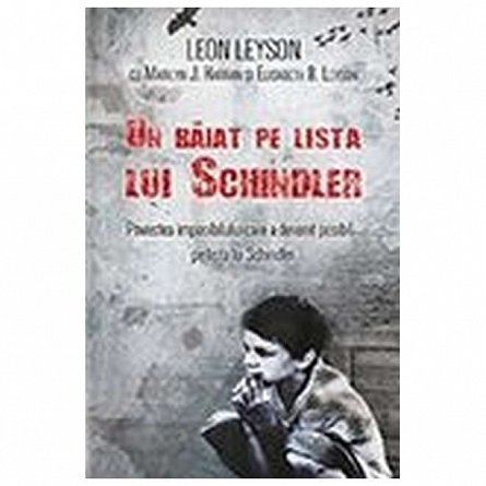 Un baiat pe lista lui Schindler