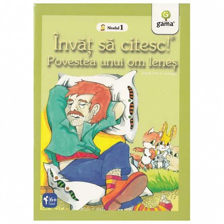 Invat sa citesc! Nivelul 1. Povestea unui om lenes