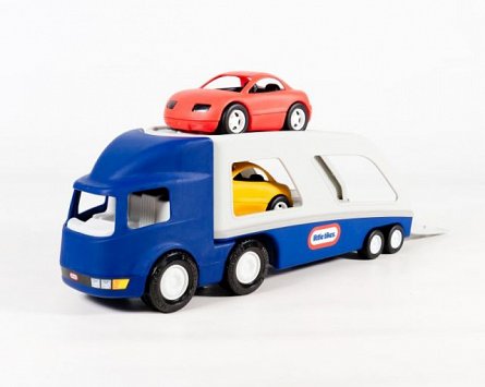 Transportor masini,albastru/alb,Little Tikes