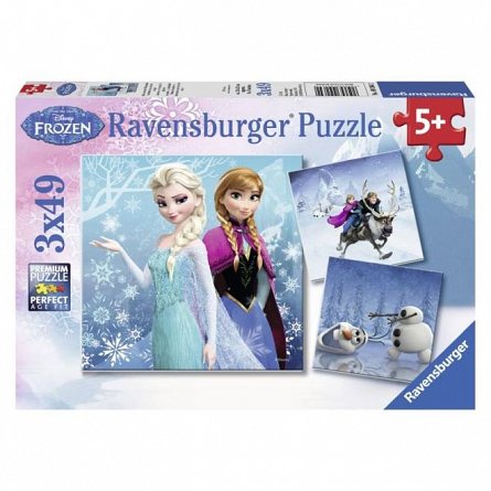 Puzzle Frozen,49x3pcs