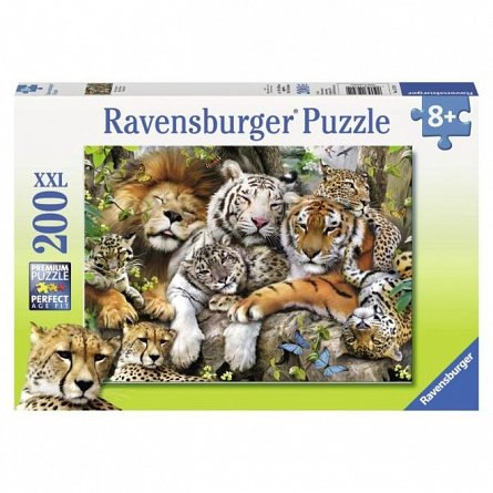 Puzzle Tigri,200pcs