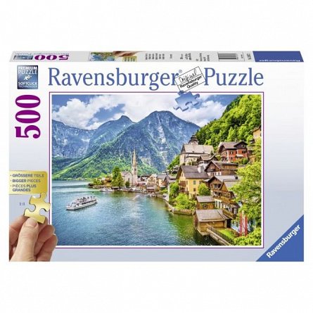Puzzle hallstatt Austria, 500 piese