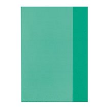Coperta caiet, A5, translucida, verde