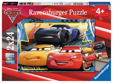Puzzle Disney Cars,2x24pcs