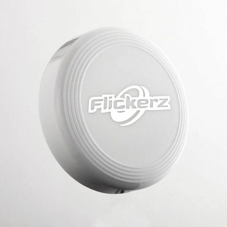Mini-frisbee Flickers White, alb - Jungo Toys