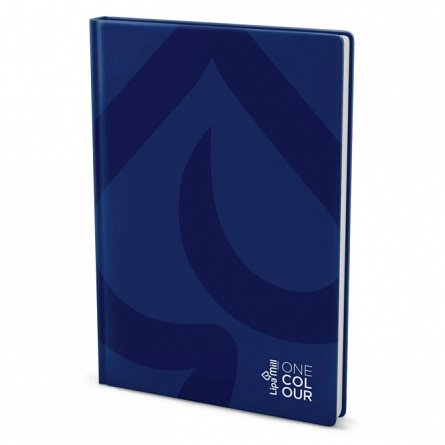 Registru A5, 96 file, 60 g-mp, matematica, coperta tare, Lipa Mill Office Line, diverse culori