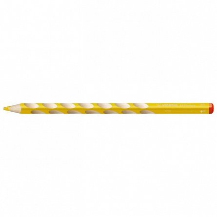 Creion colorat Stabilo EASYcolors, pentru dreptaci, galben