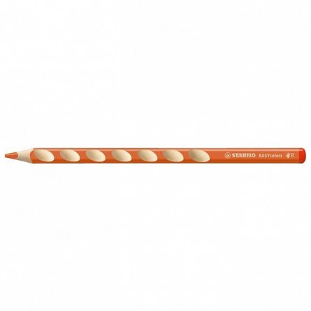 Creion colorat Stabilo EASYcolors, pentru dreptaci, orange