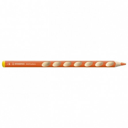 Creion colorat Stabilo EASYcolors, pentru stangaci, orange