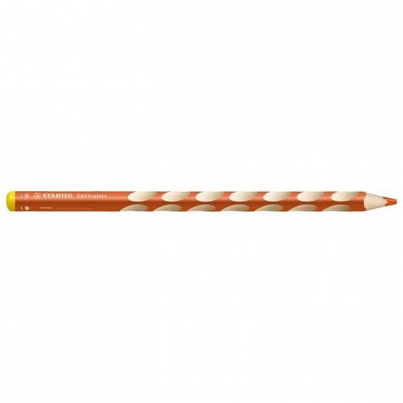 Creion colorat Stabilo EASYcolors, pentru stangaci, orange