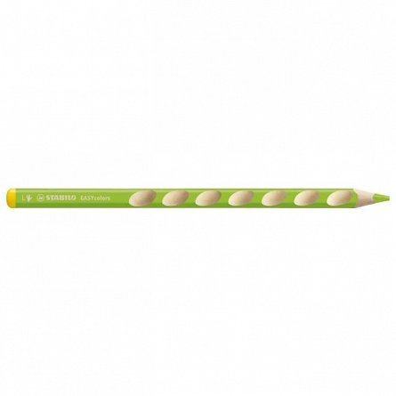 Creion colorat Stabilo EASYcolors, pentru stangaci, vernil
