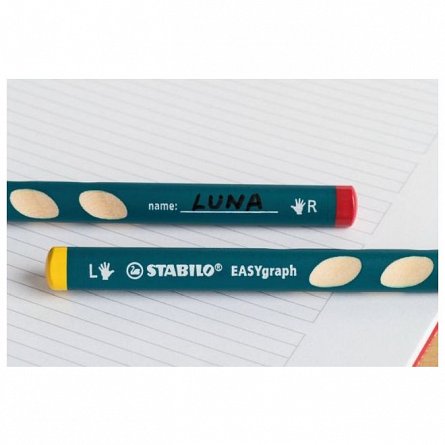 Creion colorat Stabilo Easycolors,negru