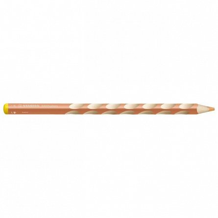 Creion colorat Stabilo EASYcolors, pentru stangaci, roz pal