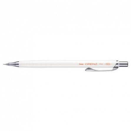 Creion mecanic Pentel Orenz, 0.5mm, alb