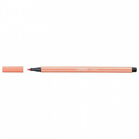 Marker Stabilo Pen 68, varf rotund, 1 mm, culoarea pielii