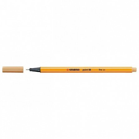 Liner Stabilo Point 88, 0.4mm, ocru deschis