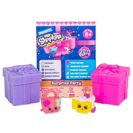 Figurina Shopkins,S7,Join the party,2buc/set