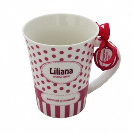 Cana personalizata Liliana