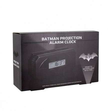 Ceas cu proiector si cu alarma - Batman V1