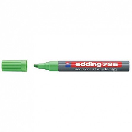 Marker tabla Edding 725, neon, vf.2-5mm verde