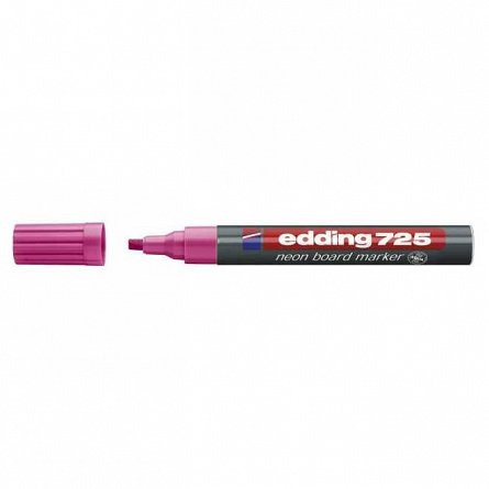 Marker tabla Edding 725, neon, vf.2-5mm roz