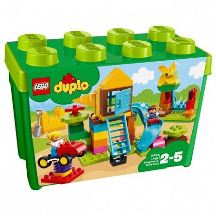 Lego-Duplo,Cutie mare de caramizi pentru terenul de joaca