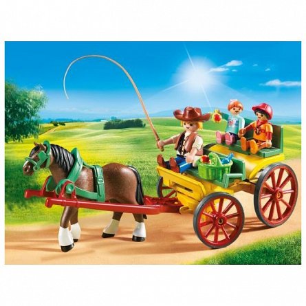 Playmobil-Trasura cu cal