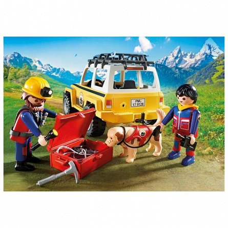 Playmobil-Salvatori montani cu camion