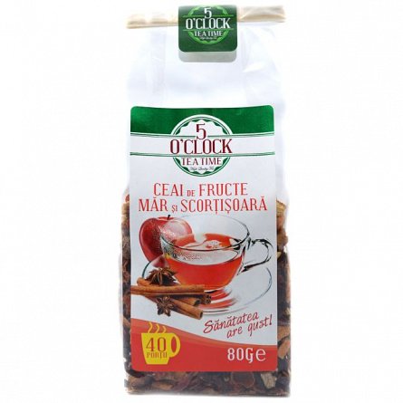 Ceai 5 O'Clock Tea Mar si Scortisoara (80 g)